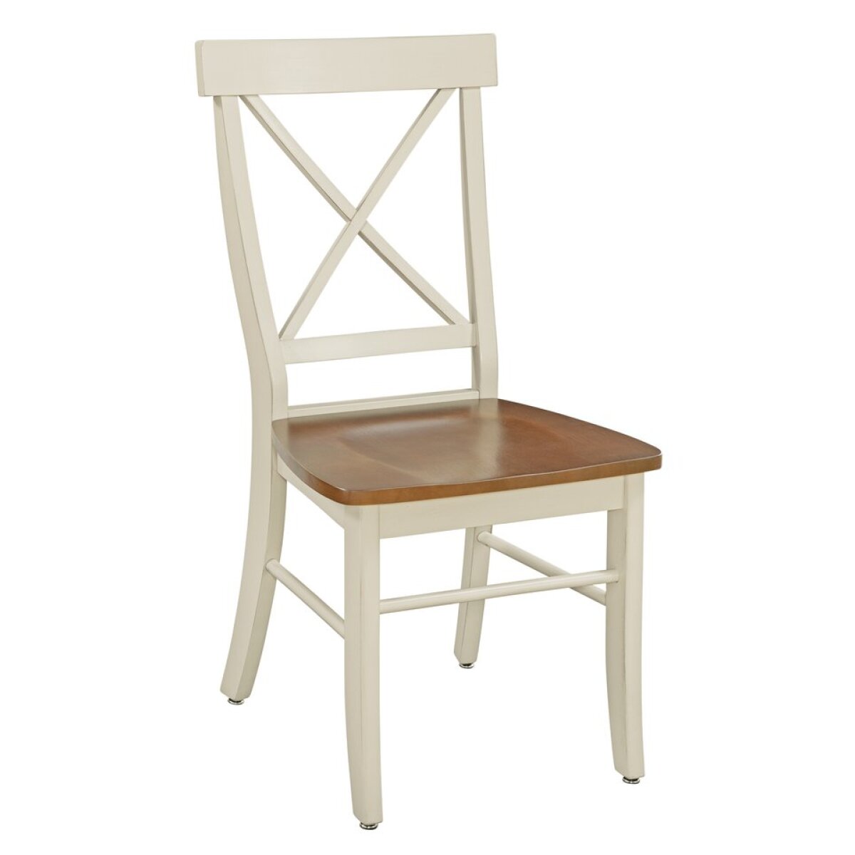 2fd44788076062d7f4e807ee910c149b Dining Essentials - X Back Chair in Hickory and Shell - Image 1