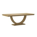 Portico Solid Table Top w/ Coronado Table Base - T-4084ST