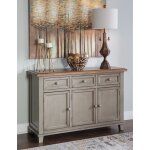 Vista Collection Buffet in Hickory & Stone - Image 4