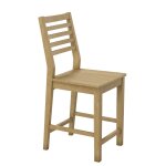 24" Aspen Ladder Back Counter Stool - Image 35