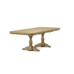 Double Butterfly Leaf Table Top w/ Double Pedestal Base - T-4268XBB - Image 17