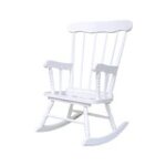 Tykes Collection - Juvenile Rocker in Pure White - Image 4