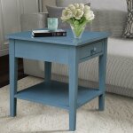 Destinations Collection - Spencer End Table in Ocean Blue - Image 6
