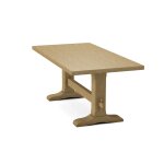 Trestle Solid Table Top w/ Trestle Table Base - T-7236B - Image 12