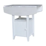 Hampton Collection 36" H Drop Leaf Bistro Table - Image 4