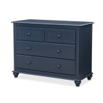Cottage Bedroom - 4 Drawer Chest in Denim