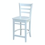 Dining Essentials - Emily Stool in Pure White