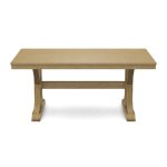 Canyon Trestle Table Top & Base - T-4068A - Image 5
