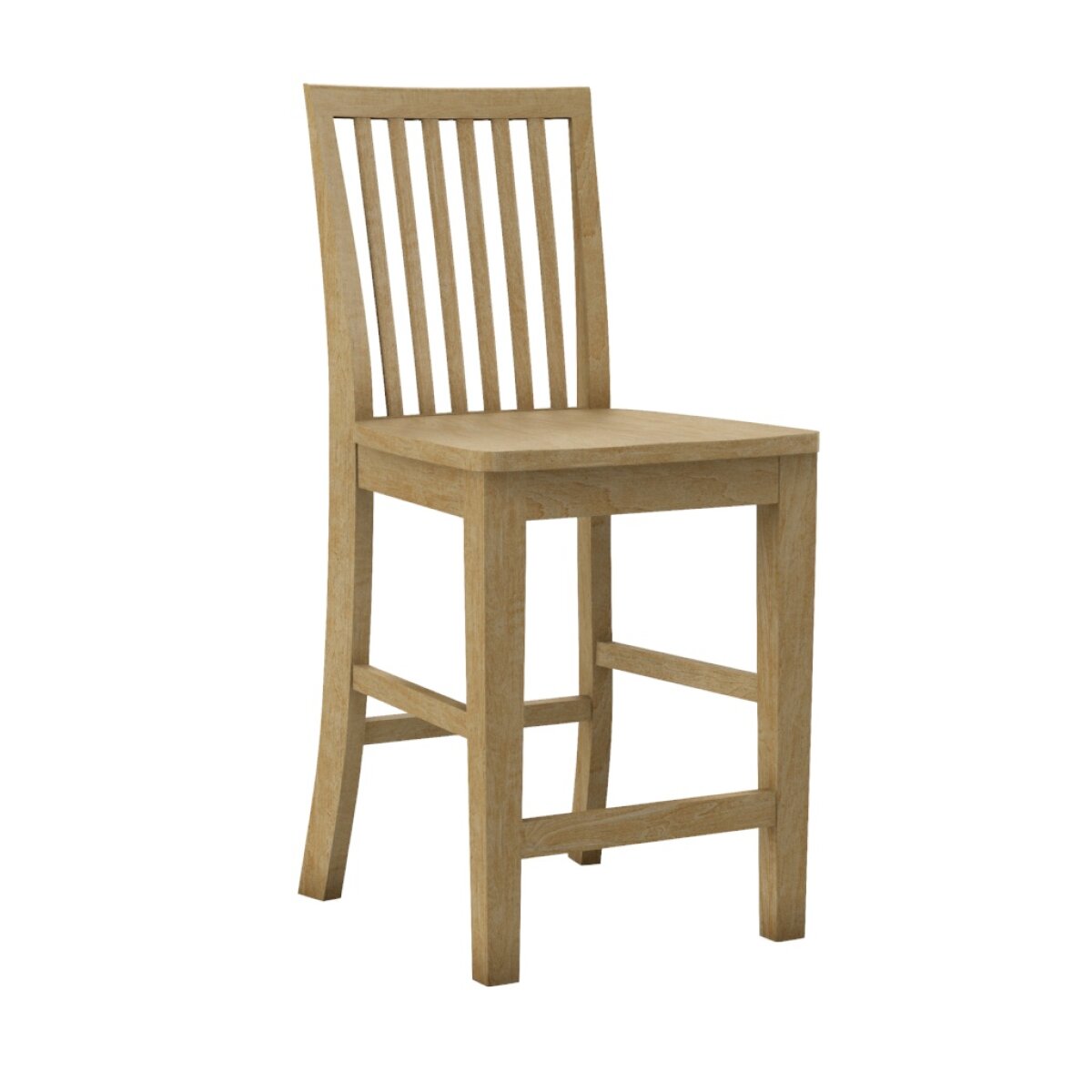 4d2e3d687d5e7e18f01eafb49477adee 24'' Mission Counter Stool - Image 1