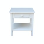 Destinations Collection - Spencer End Table in Pure White - Image 4