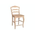 24'' Versailles Ladderback Counter Stool