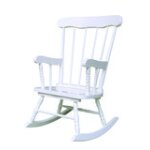 Tykes Collection - Juvenile Rocker in Pure White - Image 5