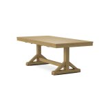 Canyon Butterfly Leaf Trestle Table w/ Canyon Trestle Base - T-8440XB - Image 11