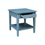 Destinations Collection - Spencer End Table in Ocean Blue - Image 3