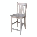 Dining Essentials - San Remo Stool in Taupe Gray
