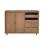 SoMa - Wine and Storage Cabinet in Flax - Image 5