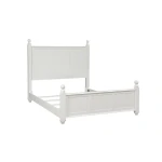 Queen Cottage Bed in Pure White - BD08-201QHN