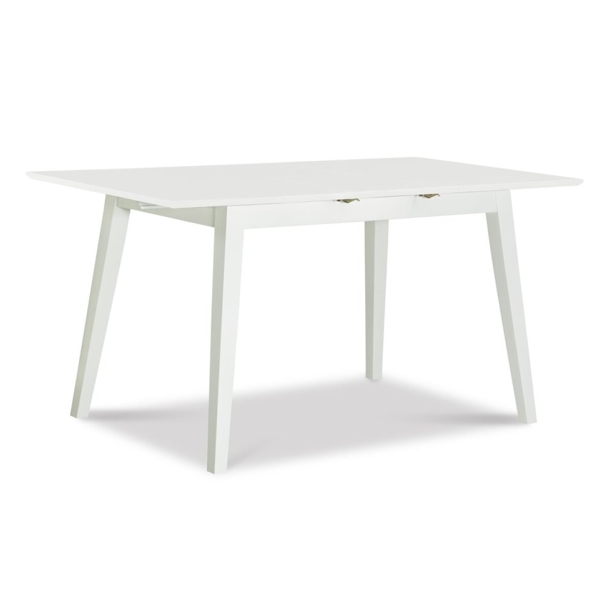 7d9ae0ed2b1c42d82109bc64bf2c1a87 Dining Essentials - Mid-Century modern Extension Table in Pure White - Image 1