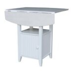 Hampton Collection 36" H Drop Leaf Bistro Table - Image 9