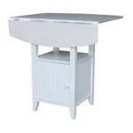 Hampton Collection 36" H Drop Leaf Bistro Table - Image 8
