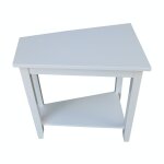 Destinations Collection - Keystone Accent Table in Pure White - Image 4