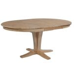 Cosmopolitan Collection - 48"x66" Ext Top w/30"H Verona Pedestal in Honey - T97-66XB