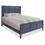 Queen Lancaster Bed in Denim - BD81-702QF