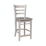 Dining Essentials - Emily Stool in Taupe Gray