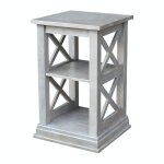 Home Accents - Accent Table in Taupe Gray