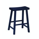 Home Accents - 24''H Saddleseat in Antique Black