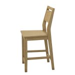 24" Aspen Panel Back Counter Stool - Image 13