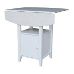 Hampton Collection 36" H Drop Leaf Bistro Table - Image 4