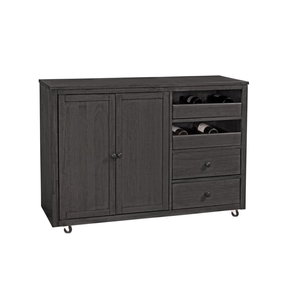988d01fe50610fffd57372e8c8b49167 SoMa - Wine and Storage Cabinet in Coal - Image 1