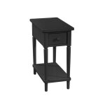 Destinations Collection - Narrow Side Table in Black