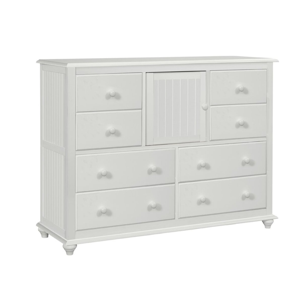 9b01c1e22f9605575fb04f8b3cc8f996 Cottage 8-Drawer/1 Door Chest in White - Image 1