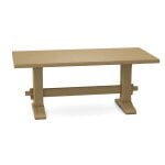Trestle Solid Table Top w/ Trestle Table Base - T-7236T - Image 22