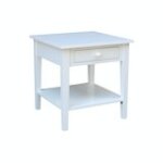 Destinations Collection - Spencer End Table in Pure White - Image 7