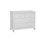 Cottage 4 Drawer Chest in White