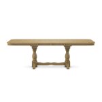 Double Butterfly Leaf Table Top w/ Double Pedestal Base - T-4268XBB - Image 5
