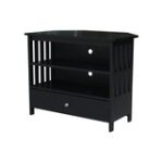 Destinations Collection - Mission Corner TV Stand in Black - Image 7