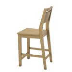 24" Aspen Panel Back Counter Stool - Image 16