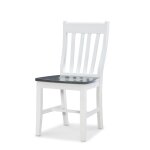 Dining Essentials - Cafe Chair in Heather Gray and White