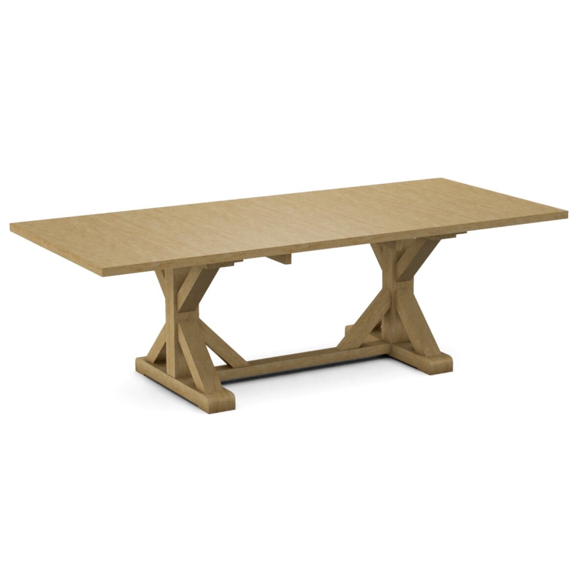 ad37b3d1ba15ead82a39f9fed2da6a84 Sierra Trestle Table Top & Base - T-4272XXB - Image 1