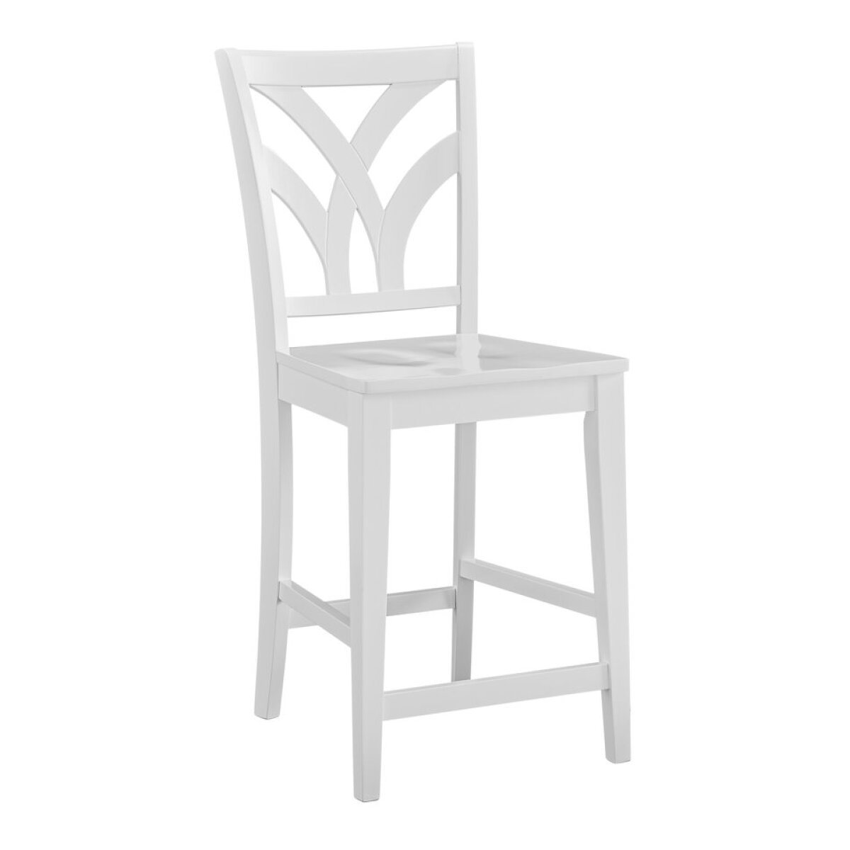 ae84877b632dad90391796271454b1f5 Hampton Collection - Palm Stool in Pure White - Image 1