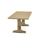 Trestle Solid Table Top w/ Trestle Table Base - T-7236B - Image 15