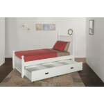 Tykes Bedroom - Pure White Cottage Twin Bed - BD08-504TR - Image 3