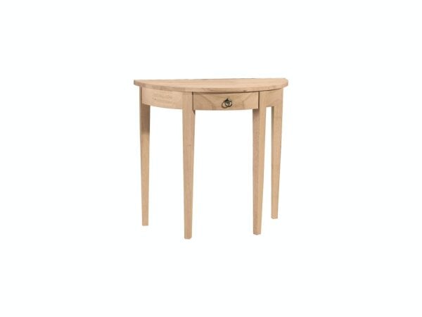 Half Round Table
