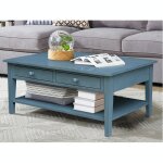 Destinations Collection - Spencer Coffee Table in Ocean Blue - Image 6