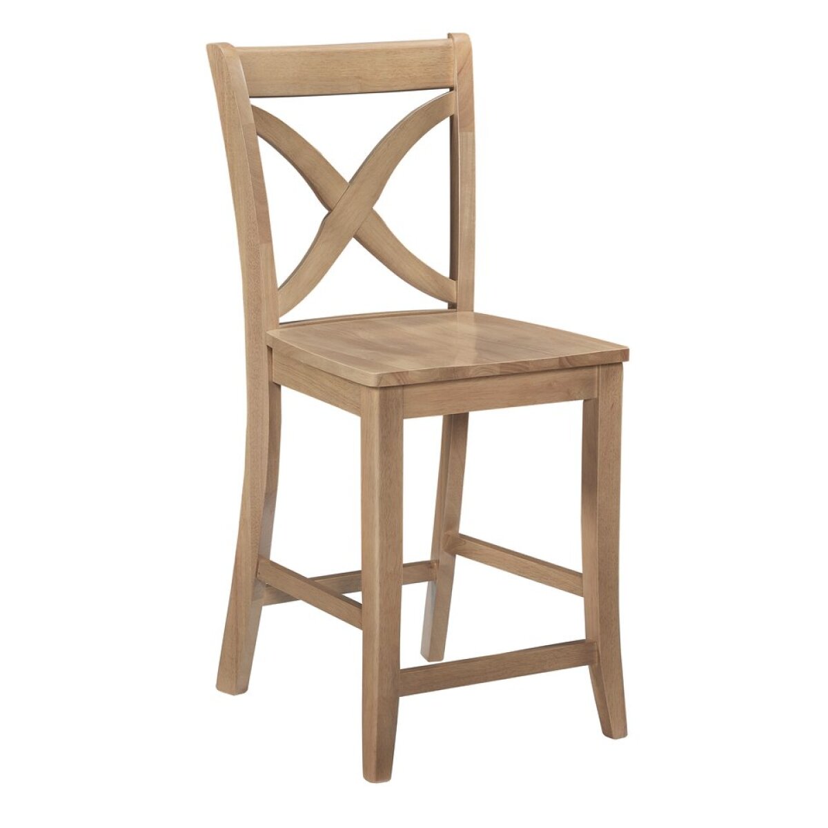 b7c16867e78f9d0e7dfcdefe1de201b3 Cosmopolitan Collection - 24"H Salerno Stool in Honey - Image 1