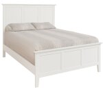 Queen Lancaster Bed in Pure White - BD08-702QF